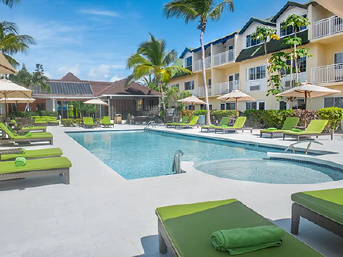 a building with a pool table