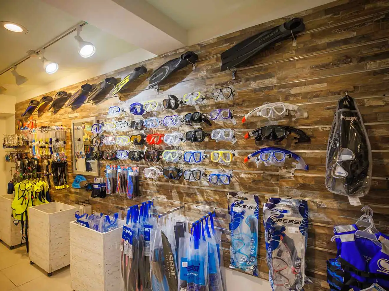 a display in a store