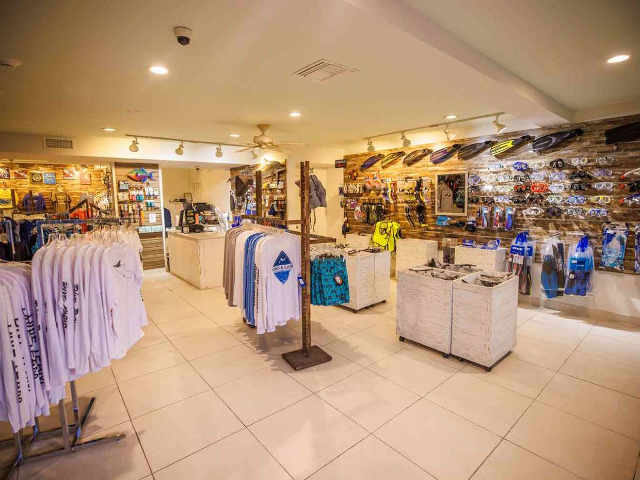 a group of people performing on a counter